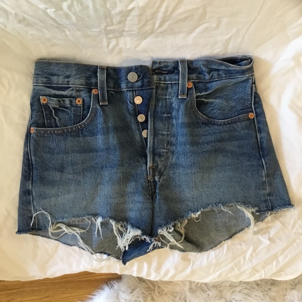 Levi denim shorts